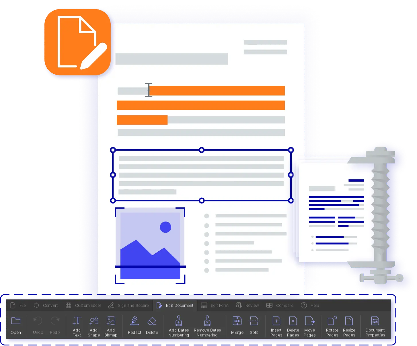 Modifica archivos PDF, reduce el tamaño de documentos y repara PDFs con facilidad